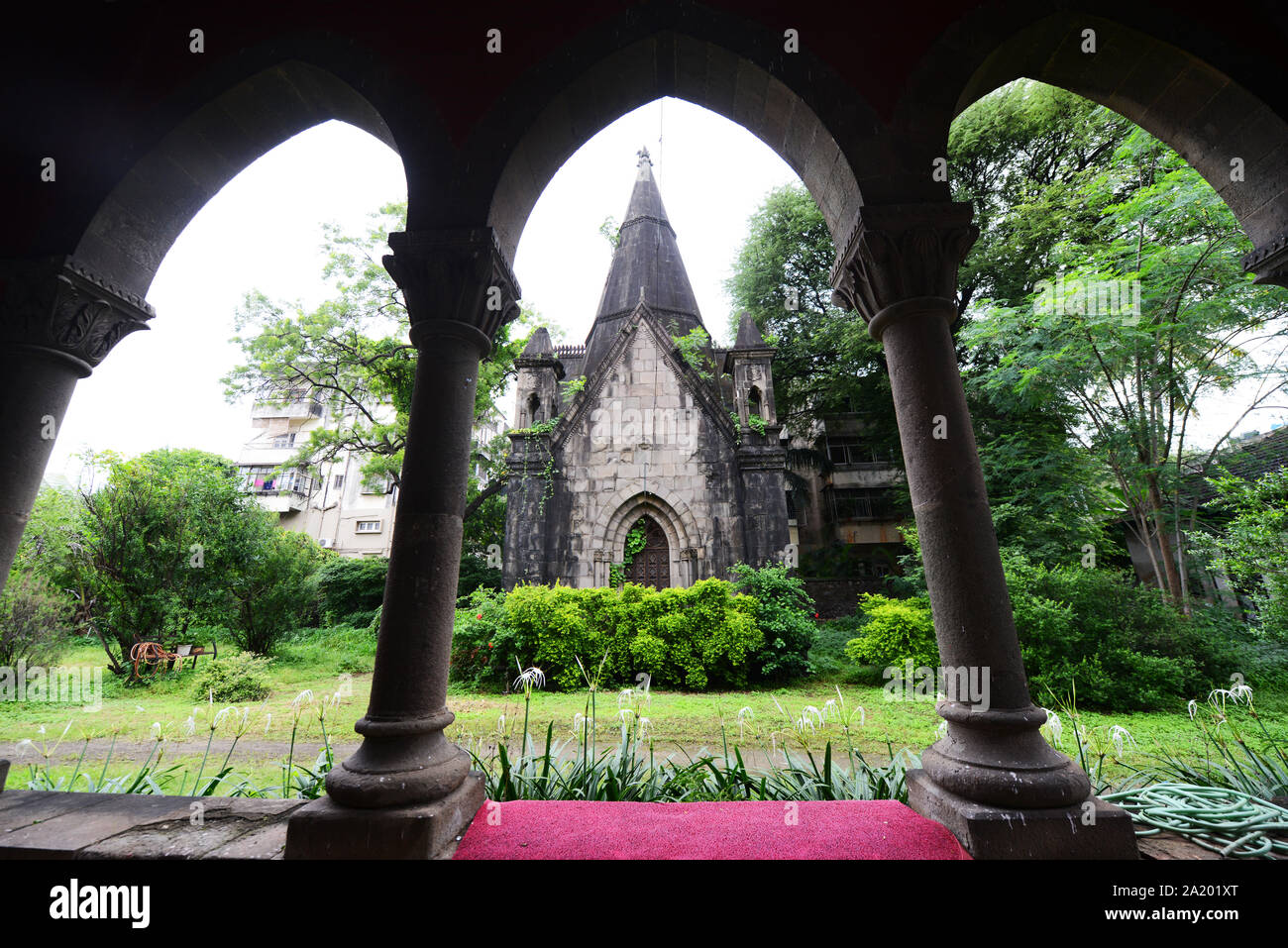 Tomba di David Sassoon in Pune, India. Foto Stock Tomba di David Sassoon in Pune, India. Foto Stock