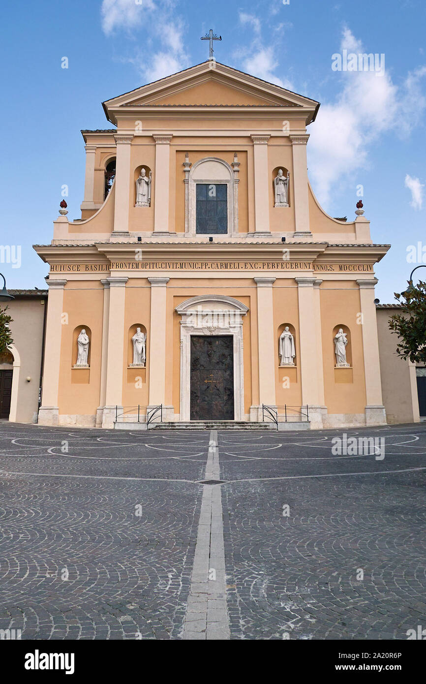 Chiesa di San Valentino a Terni, umbria, Italia, Europa Foto Stock