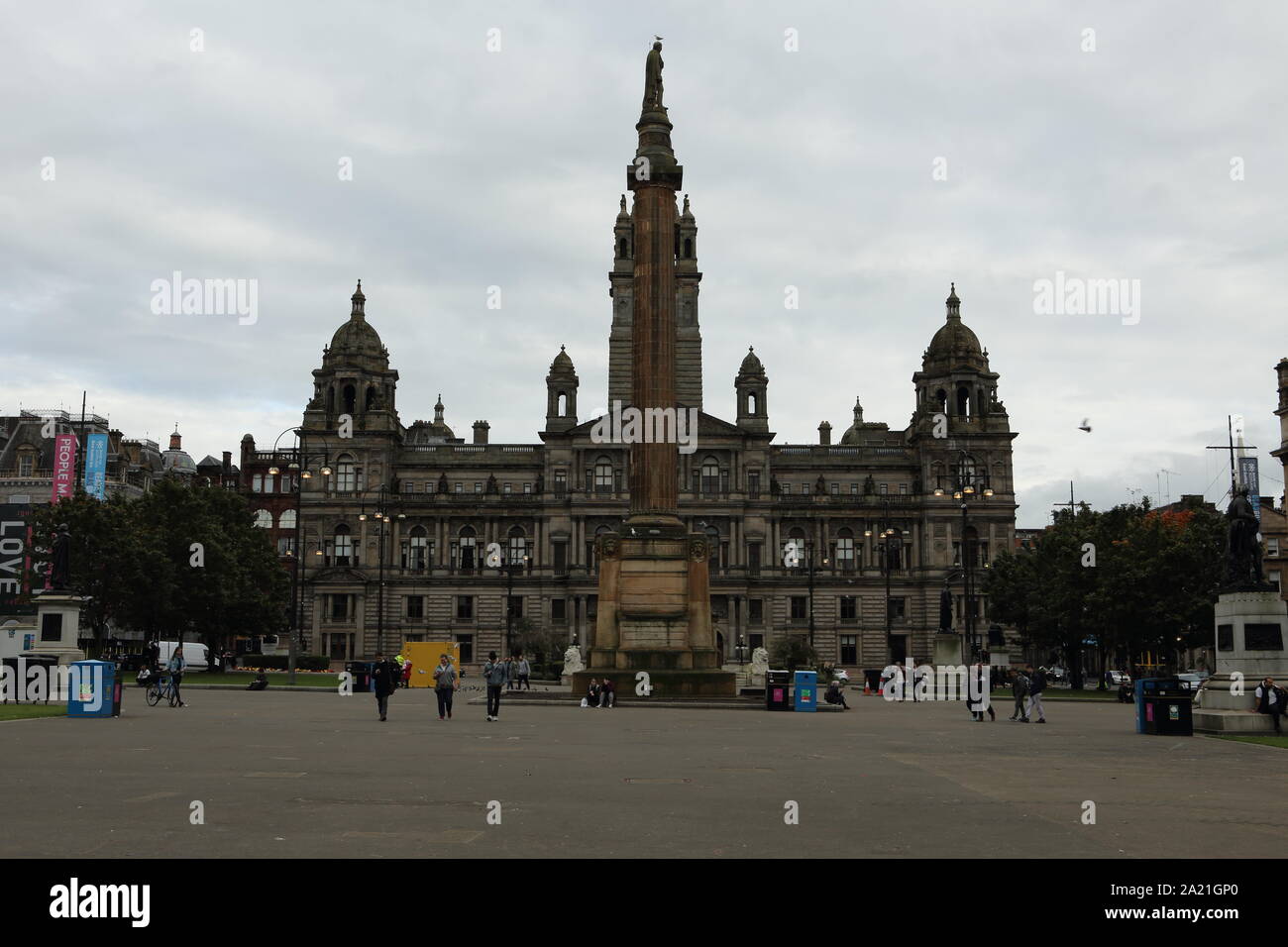 Glasgow City Chambers Foto Stock