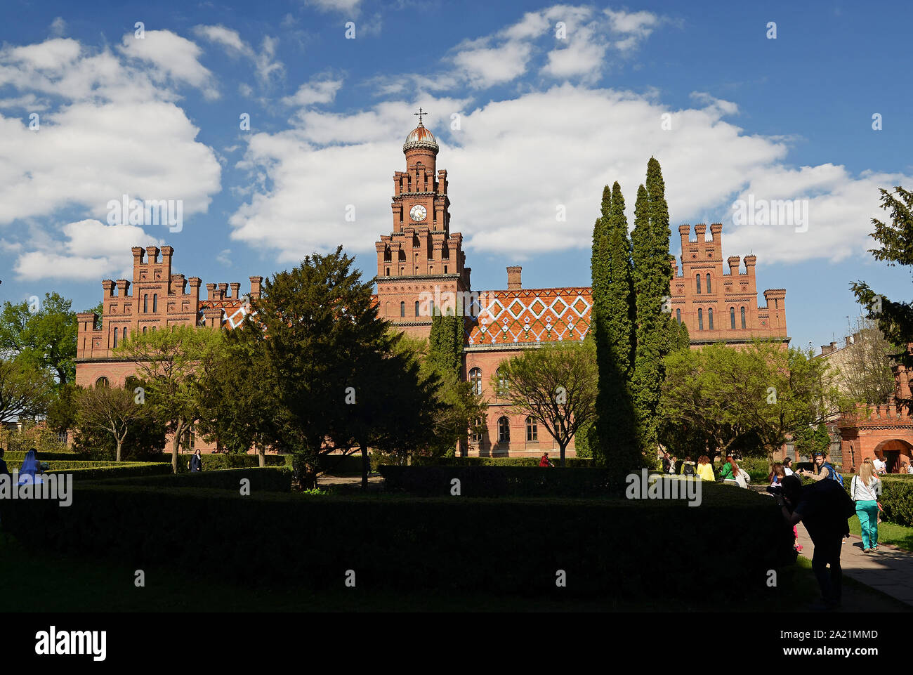 03 Maggio 2015 - Yuriy Fedkovych Chernivtsi National University in Chernivtsi, regione di Chernivtsi Foto Stock