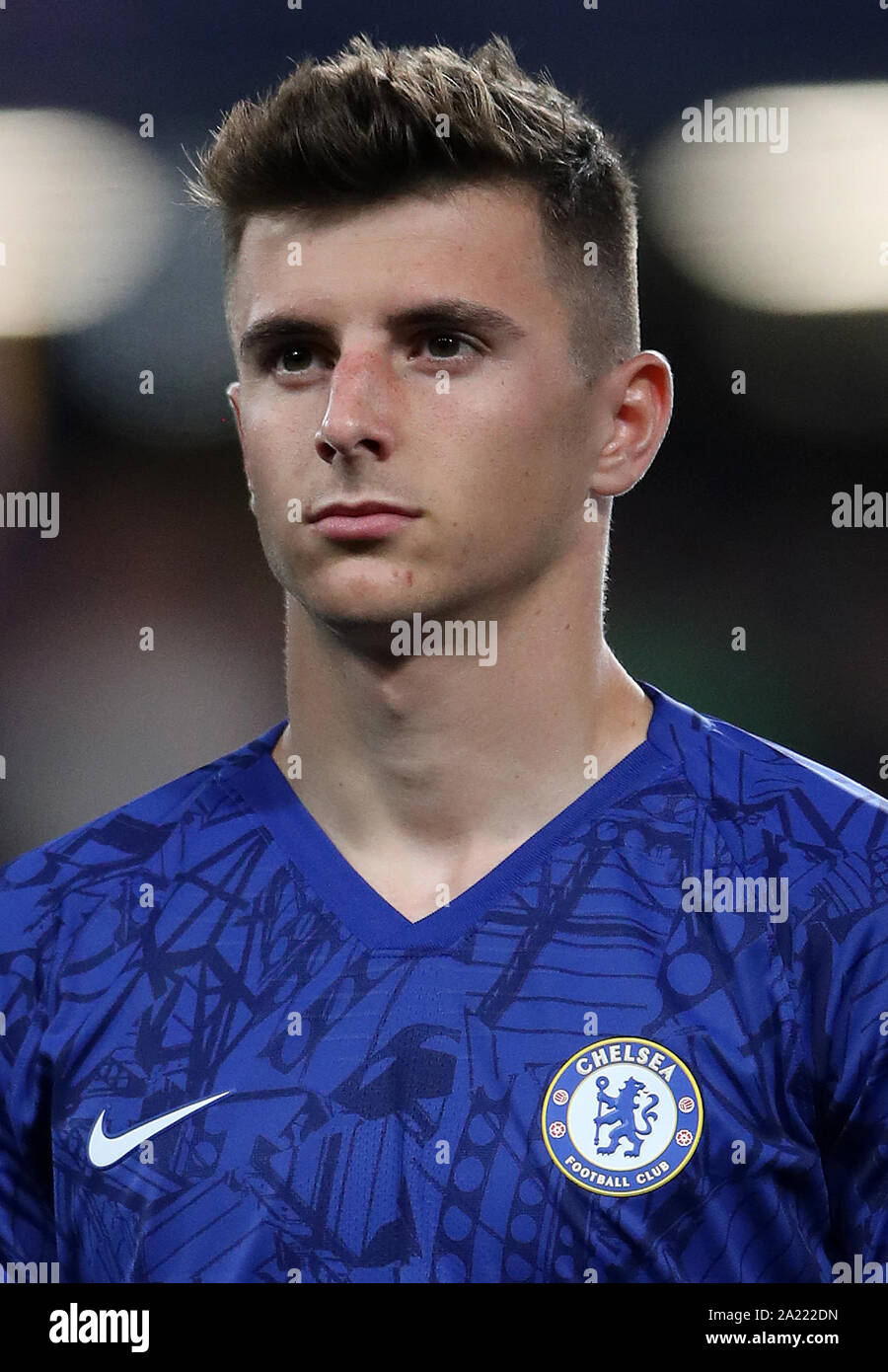 Chelsea's Mason Mount durante la UEFA Champions League Gruppo H a Stamford Bridge, Londra. Foto Stock