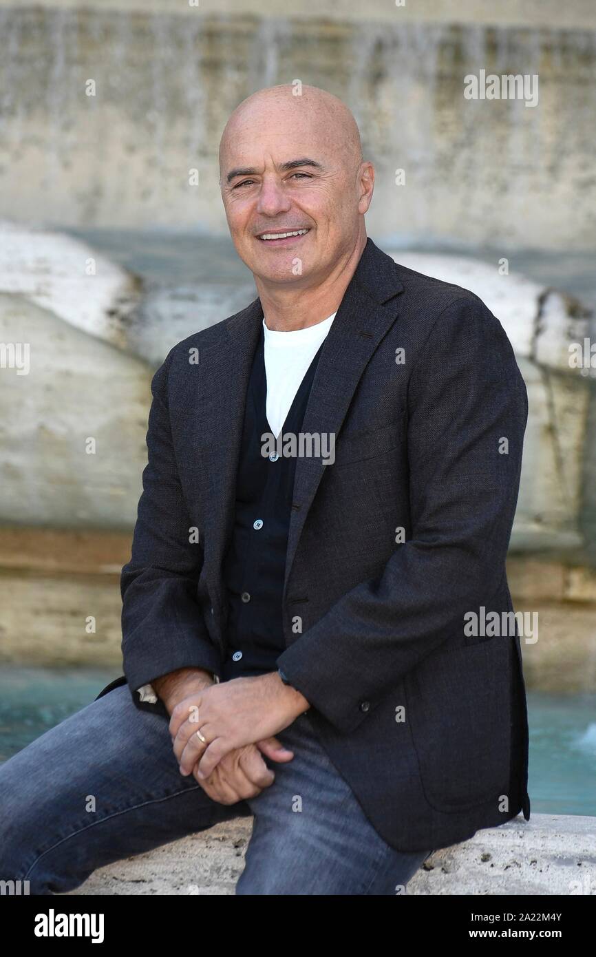 Italia, Roma, 27 Settembre 2019 : attore italiano Luca Zingaretti assiste il photocall del film 'Tuttaposto" Foto © Fabio Mazzarella/Sintesi/Ala Foto Stock