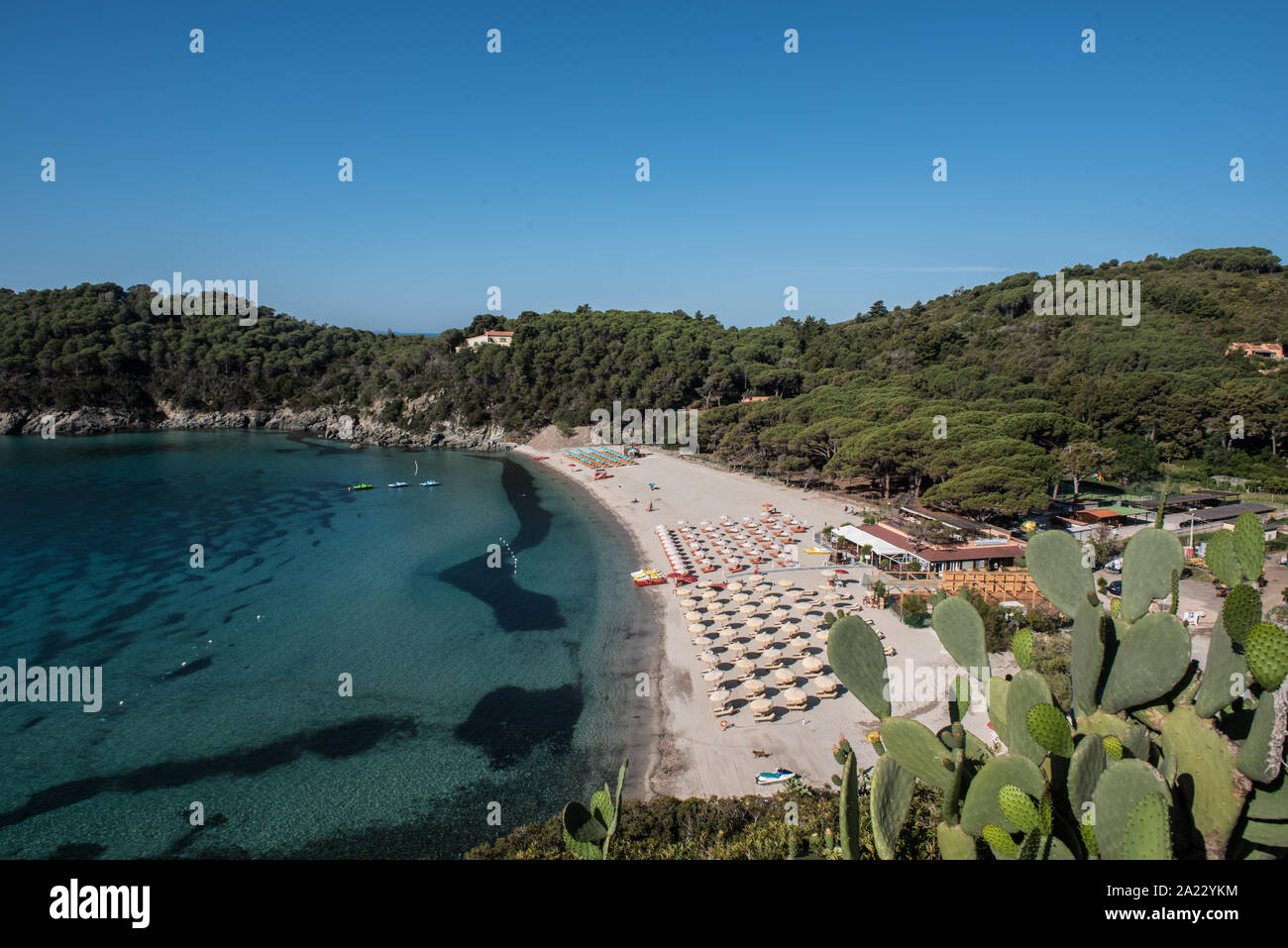 Spiaggia di Fetovaia Foto Stock