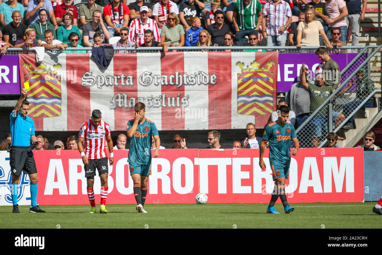 01-09-2019: Voetbal: Sparta Rotterdam v Ajax: Rotterdam Eredivisie seizoen 2019/2020, Arbo Rotterdam Foto Stock