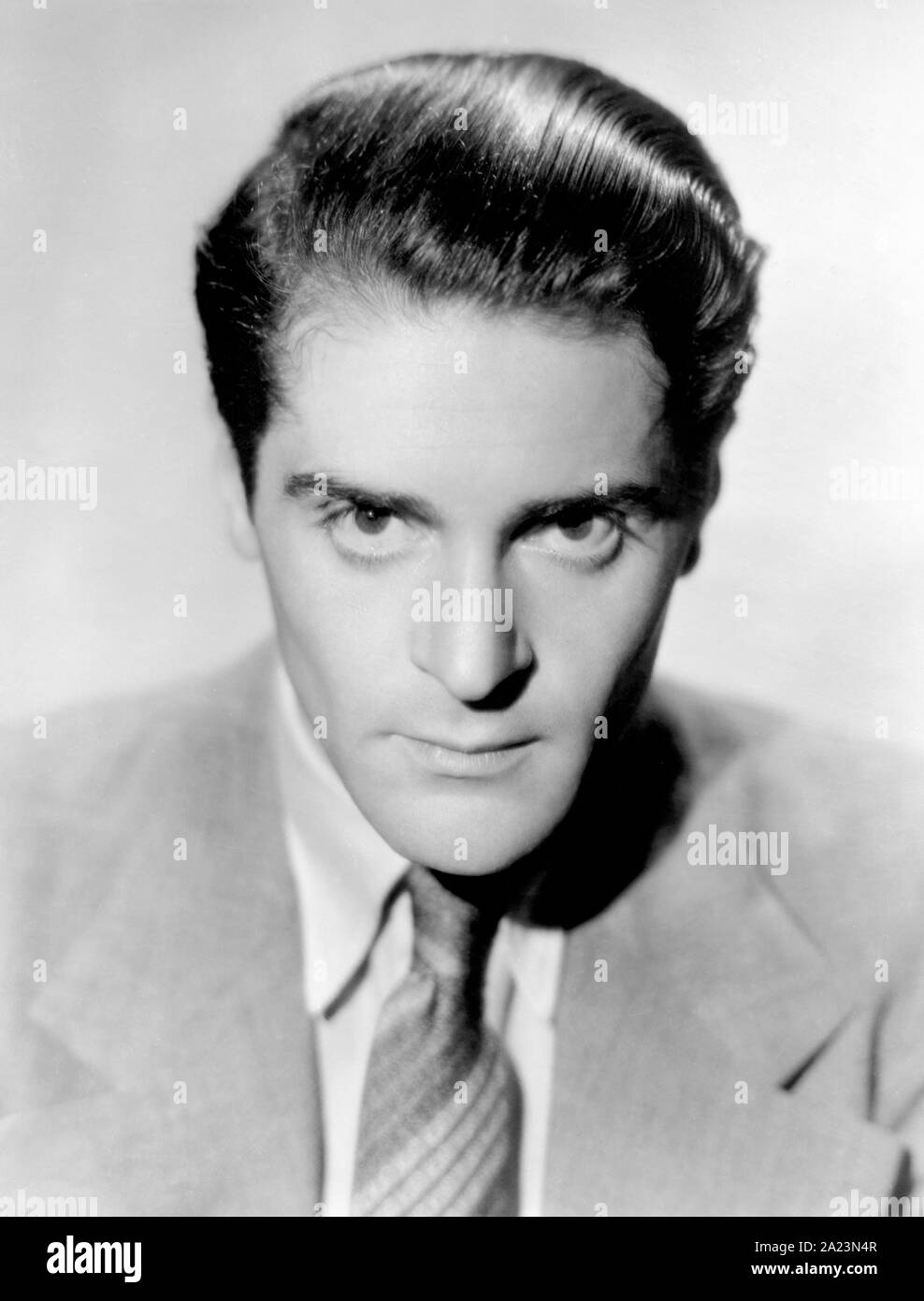 Nato in Austria, American Film attore Francesco Lederer, testa e spalle pubblicità ritratto, Paramount Pictures, 1934 Foto Stock
