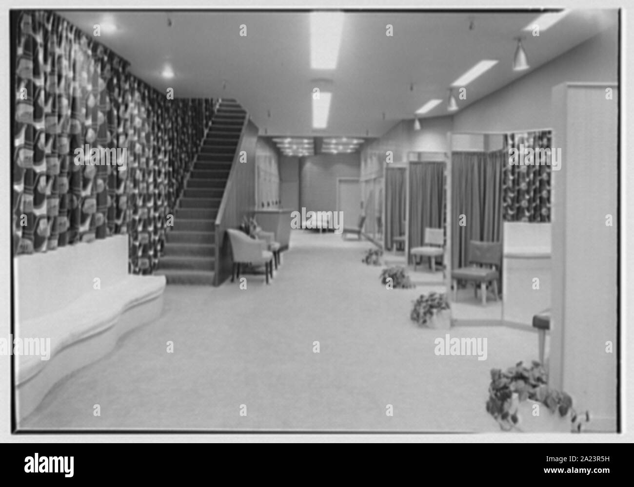 Originali New York Pellicciaio, business a 140 S. ampia San, Trenton, New Jersey. Foto Stock