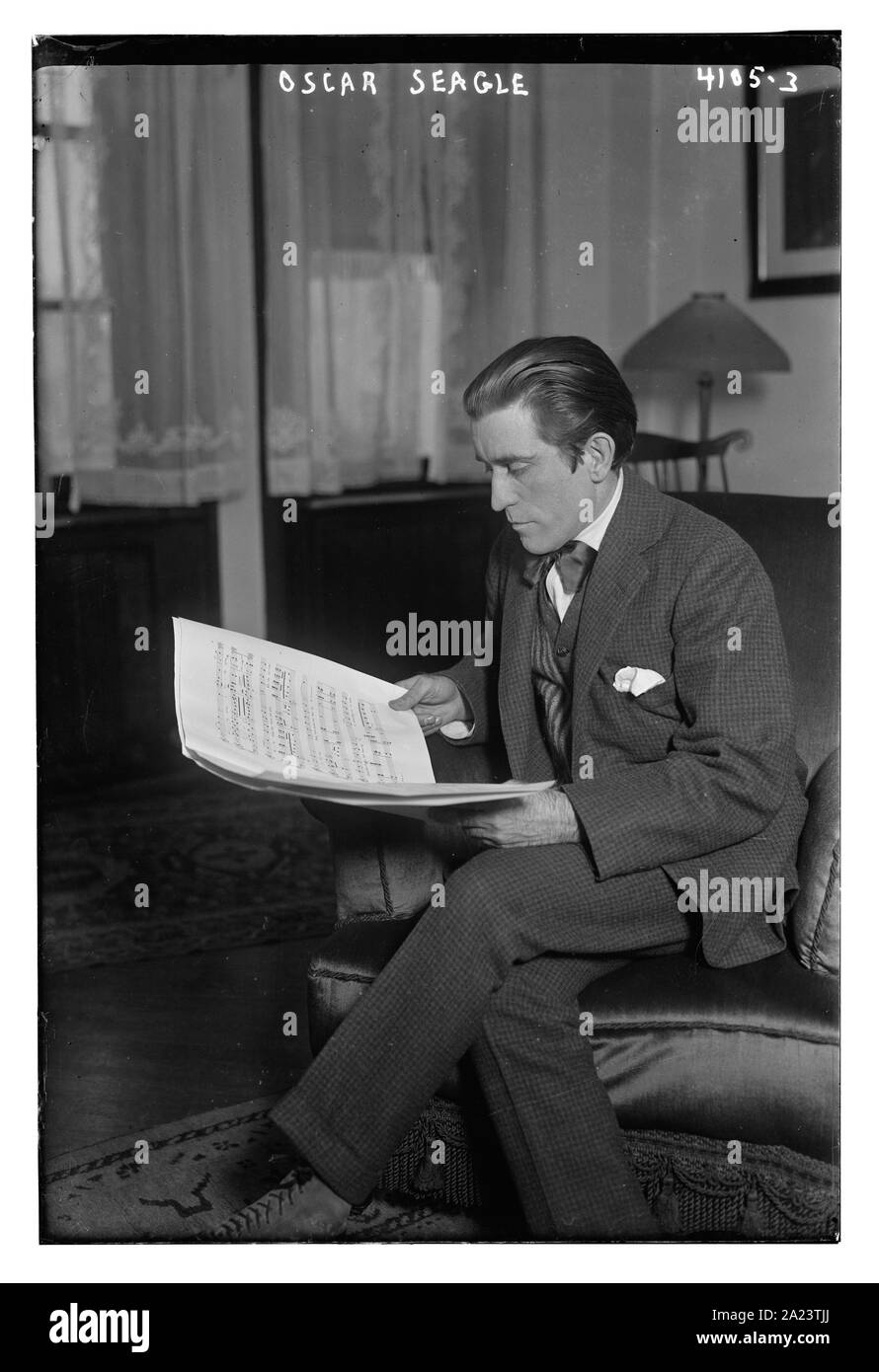 Oscar Seagle Foto Stock