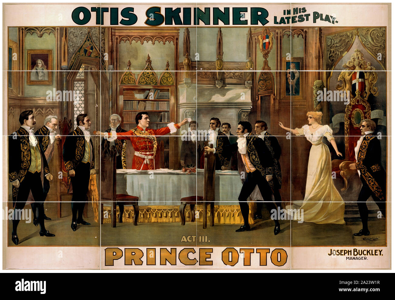Otis Skinner nel suo ultimo gioco, principe Otto 2014637264 Foto Stock