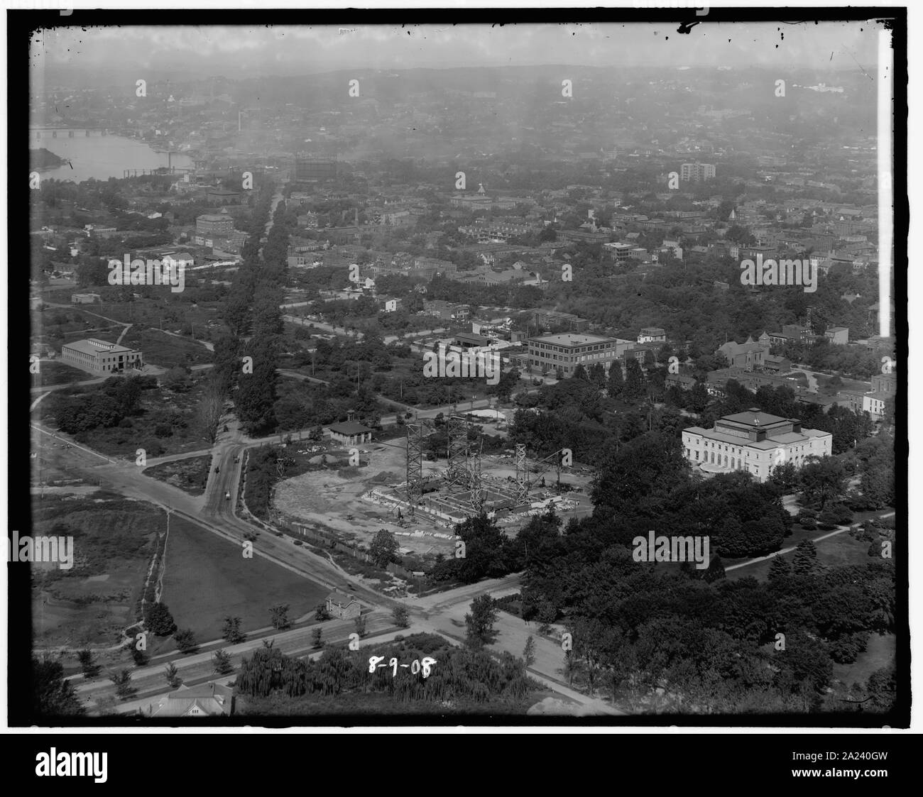 PAN AMERICAN UNIONE IN COSTRUZIONE Foto Stock