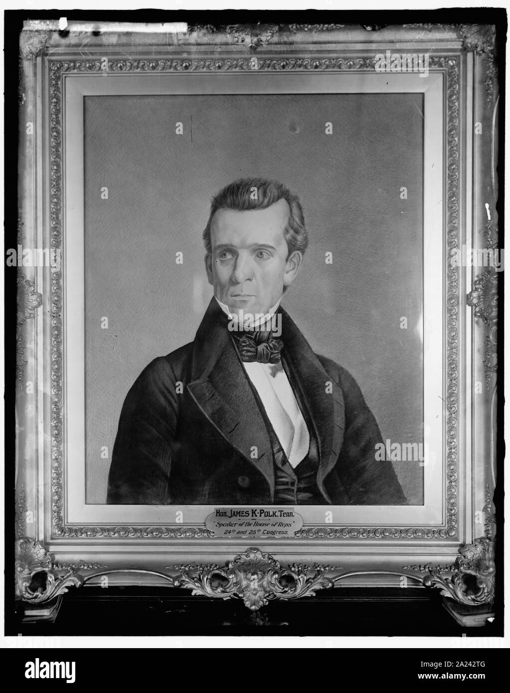 POLK, JAMES K. ALTOPARLANTE Foto Stock