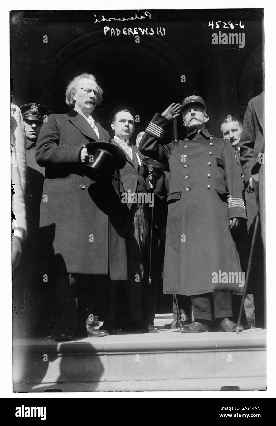 Paderewski Commissione polacco Foto Stock