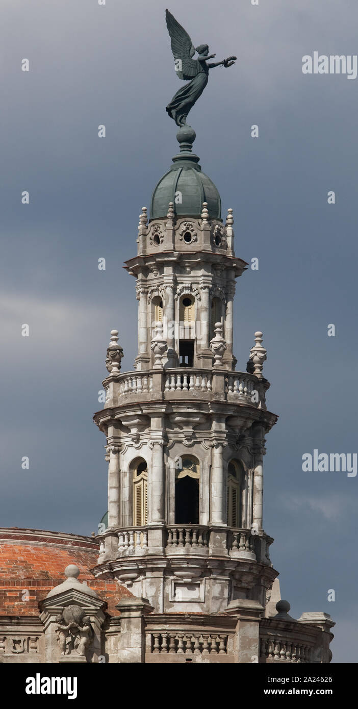 Palacio del Centro Gallego, Havana, Cuba Foto Stock