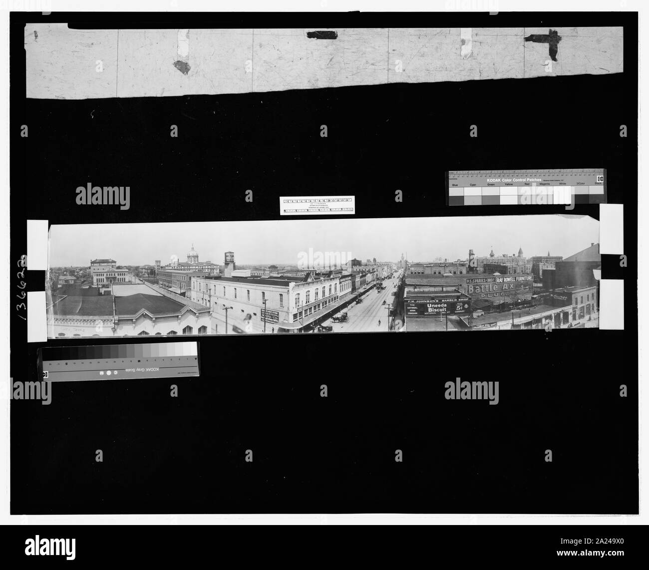 Panorama di Waco, Texas; Foto Stock