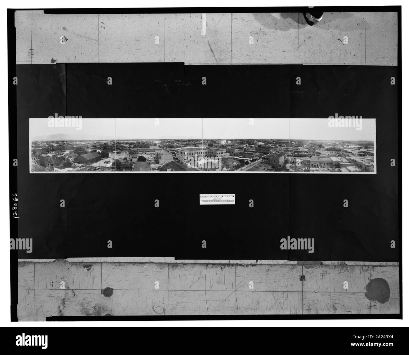 Panorama di Tucson, Arizona; Foto Stock