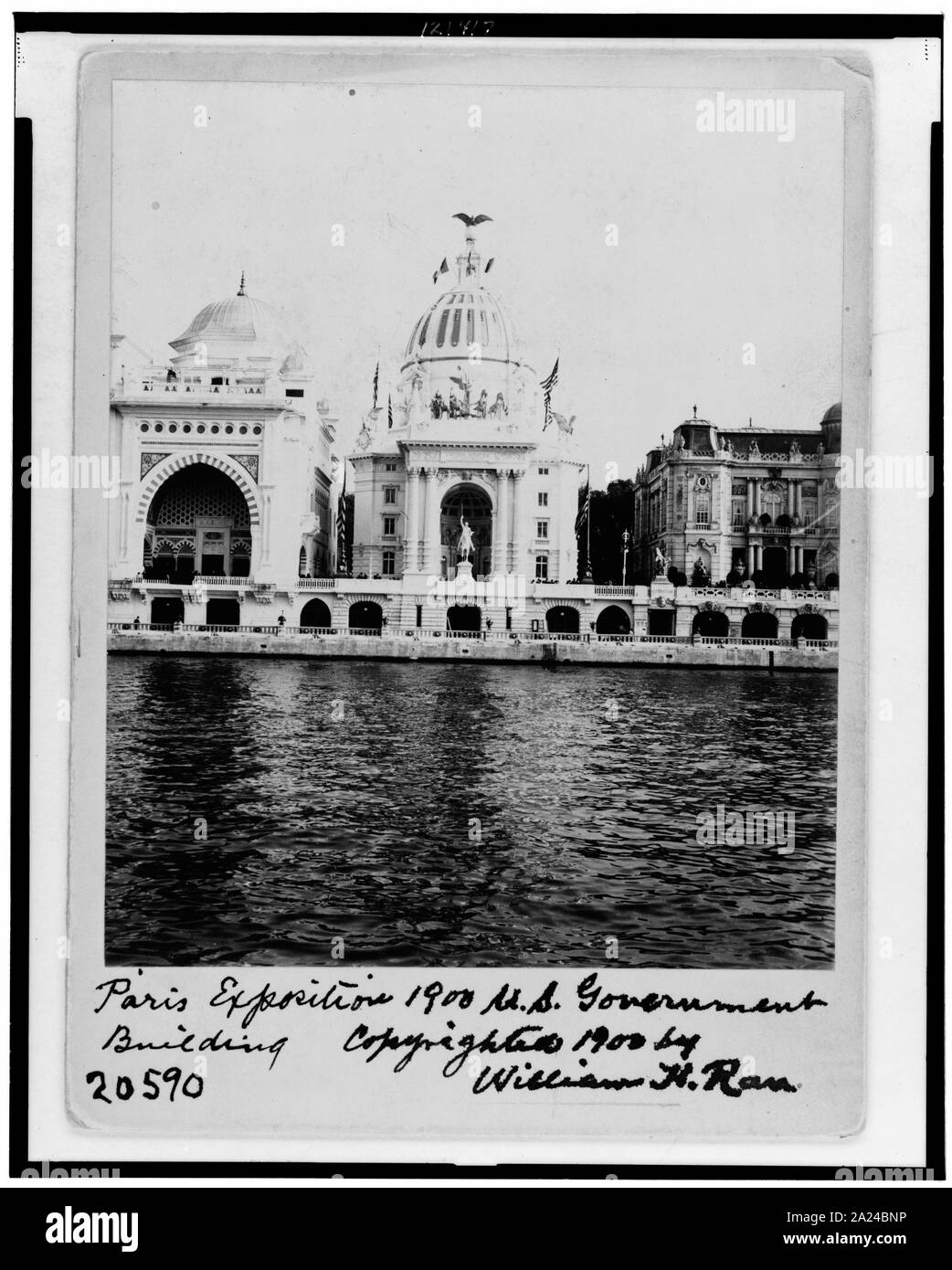 Esposizione di Parigi 1900, U.S. Palazzo del Governo Foto Stock