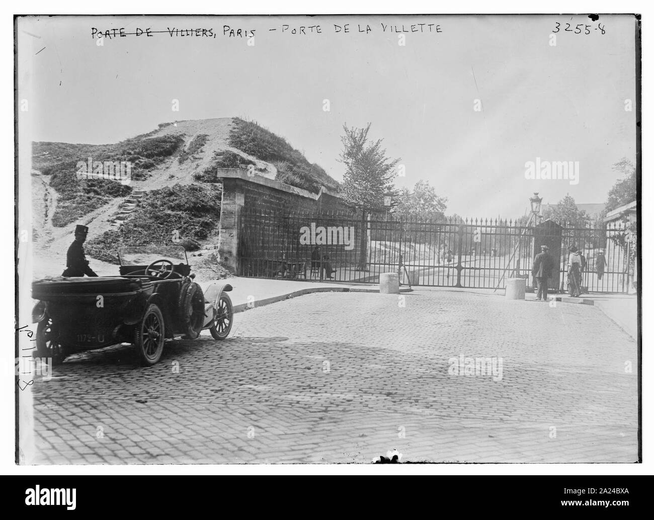 Parigi, Porte de la Villette Foto Stock