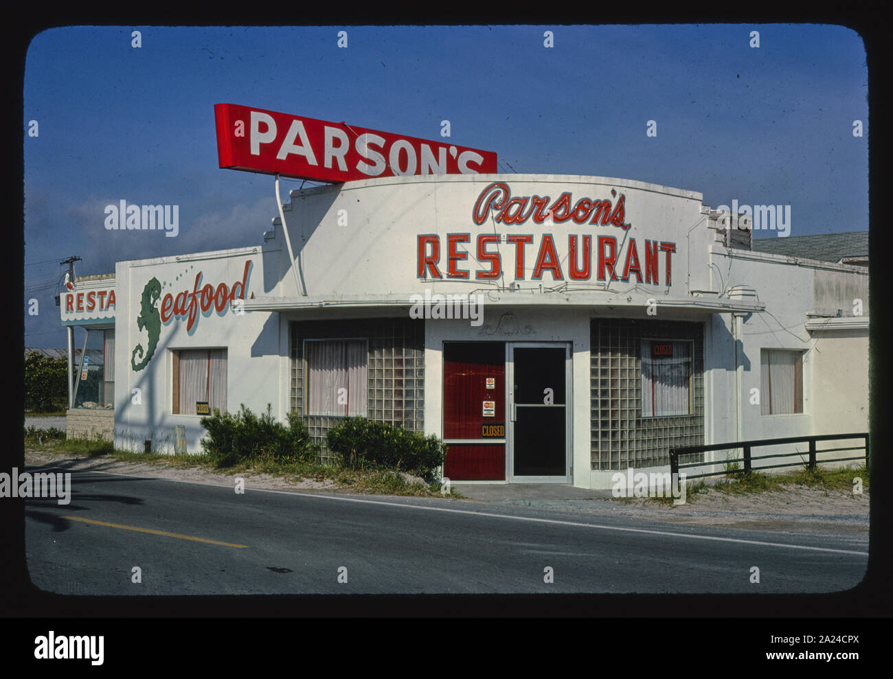 Parson's Restaurant, Mayport, Florida Foto Stock
