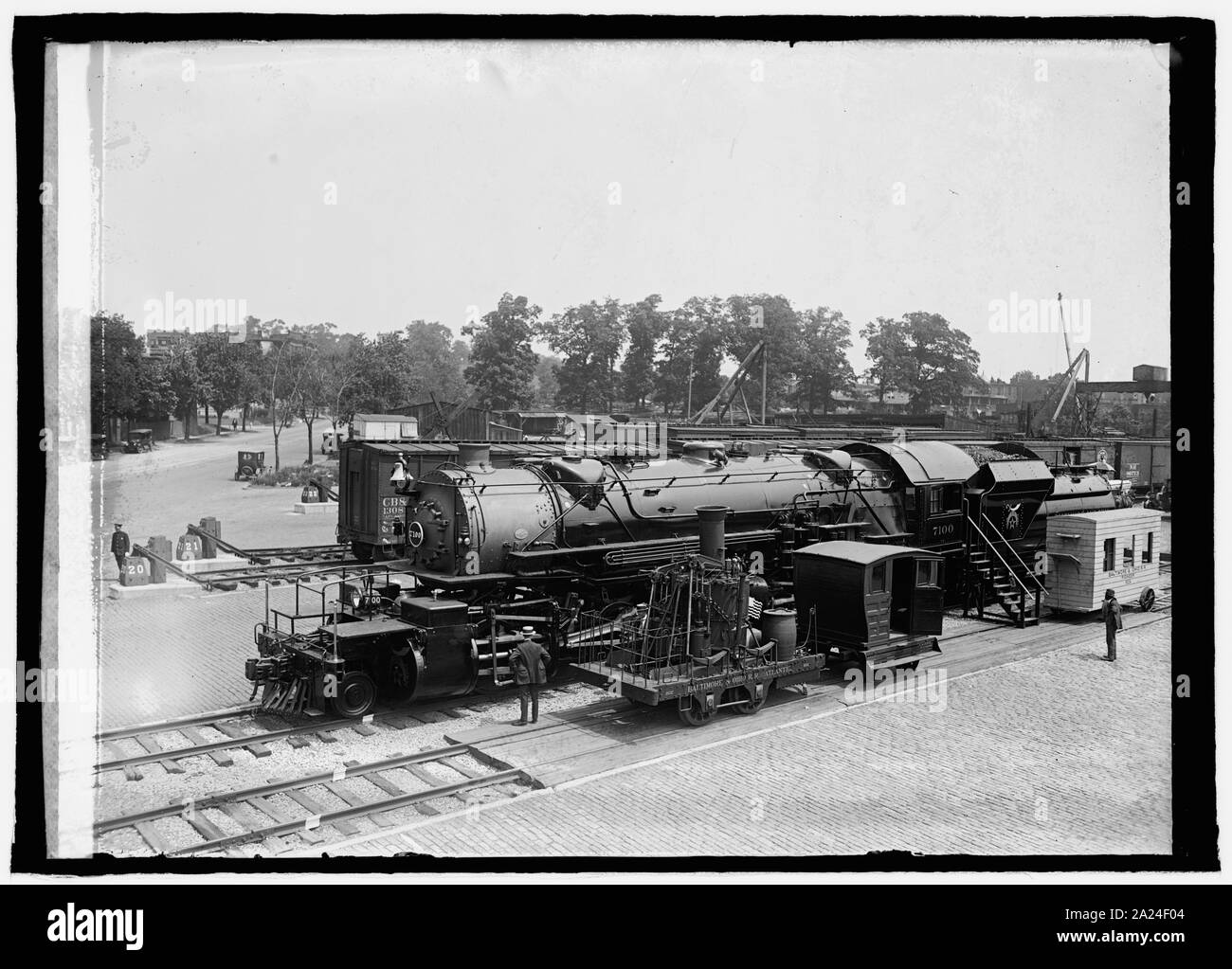 Passato e presente in locomotive, 6/4/23 Foto Stock