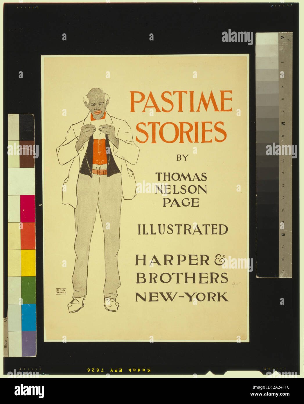 Passatempo storie di Thomas Nelson Page / Edward Penfield. Foto Stock