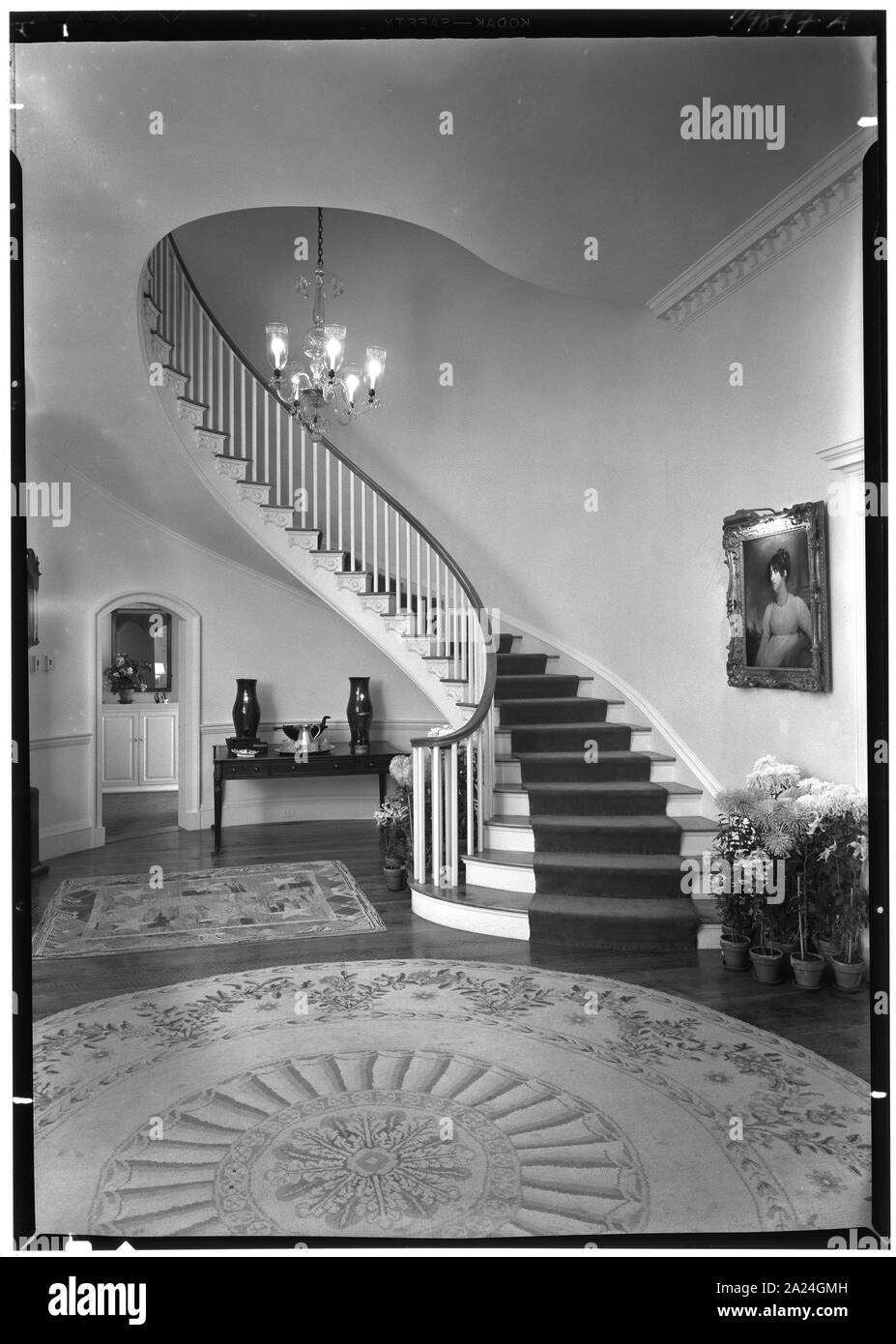 Paul Mellon, residence in Upperville, Virginia. Foto Stock