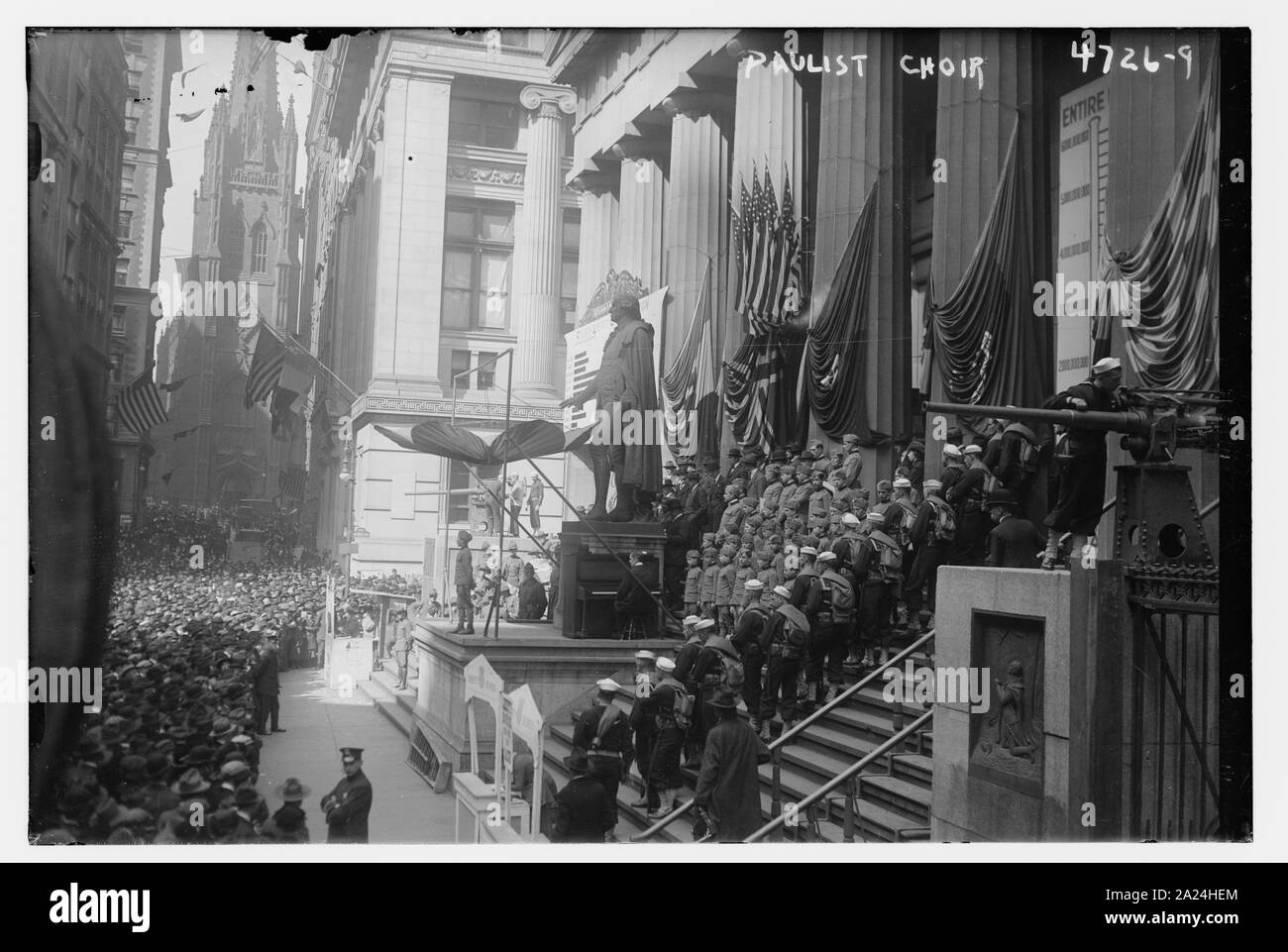 Coro Paolisti tra ca. 1915 e ca. 1920 Foto Stock