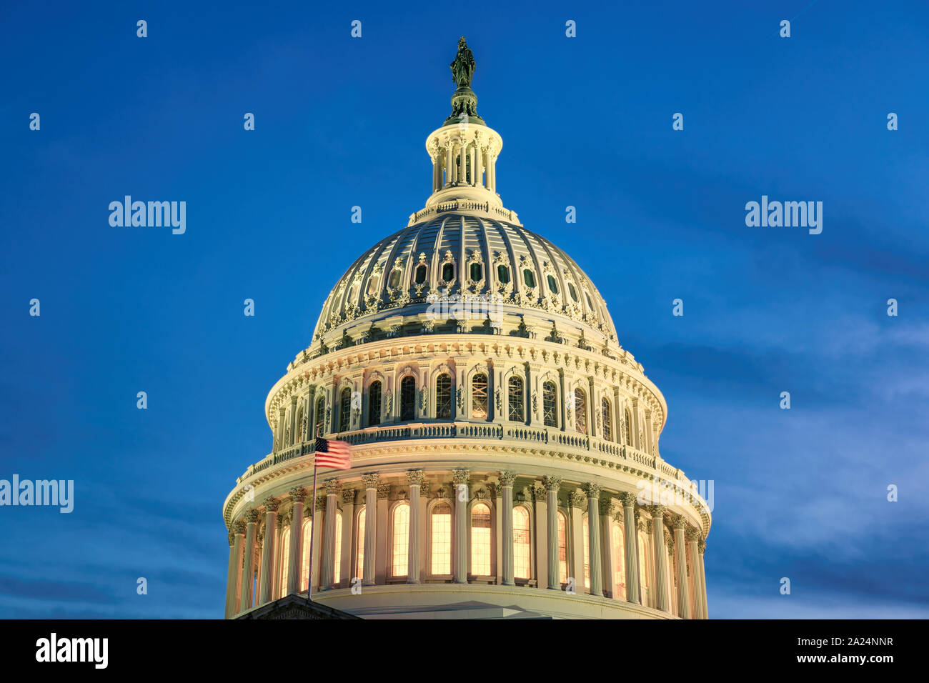 Noi Capitol Building Dme Foto Stock