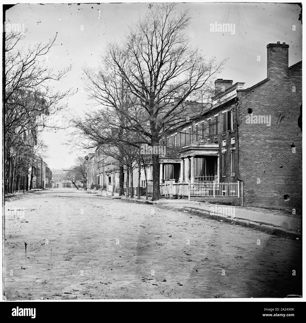 Pietroburgo, Virginia. Bollingbroke street Foto Stock