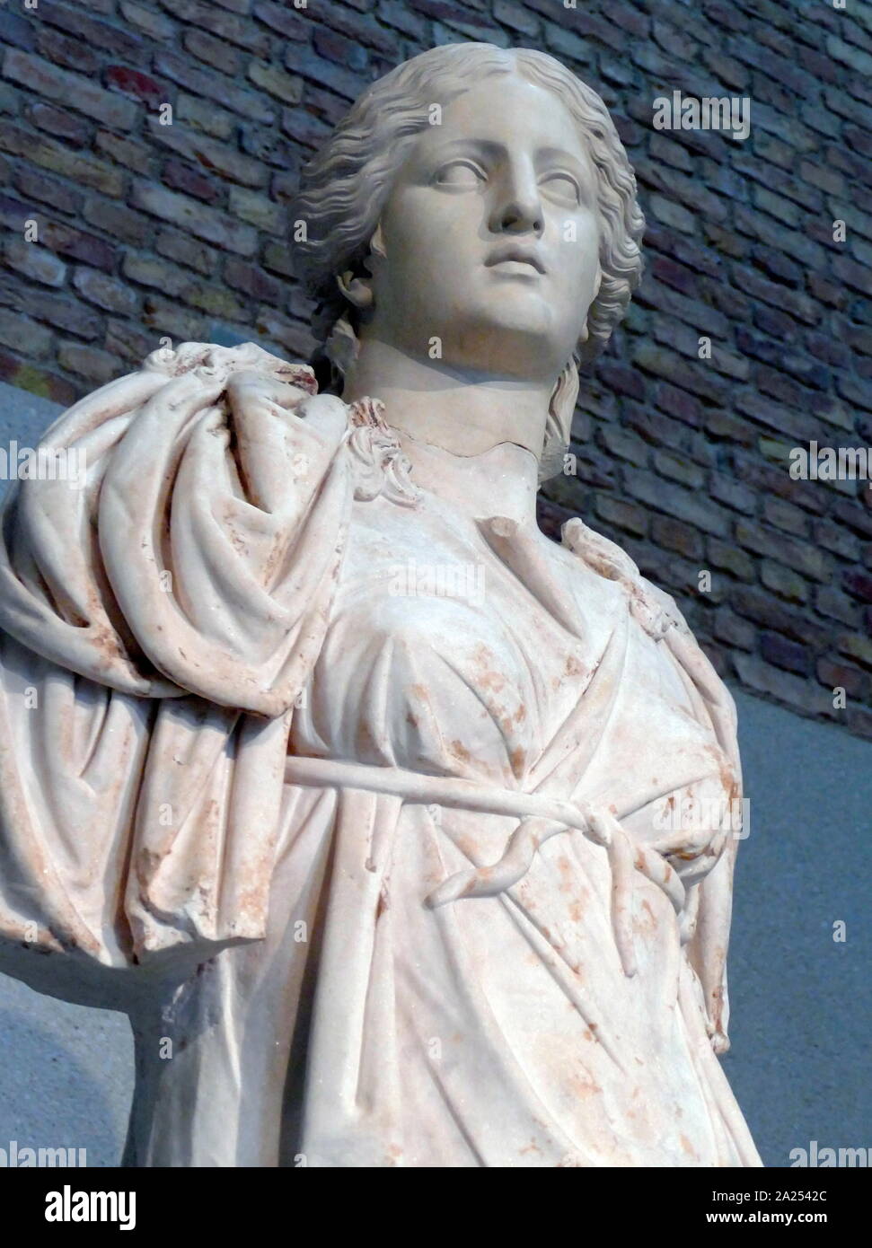 Statua colossale di una dea. 138-161 Greco-Egyptian BC Foto Stock