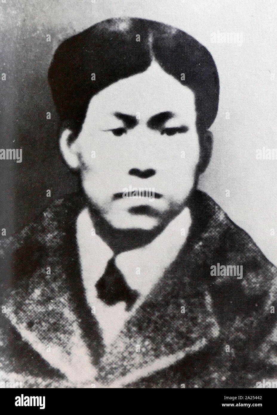 Ts'ai Ho-shen (1895 - 1932). Leader figura nei primi anni del Partito Comunista della Cina (CPC). Egli divenne un membro del Comitato Centrale del Partito comunista nel 1922. Ts'ai è stato catturato dalla polizia britannica di Hong Kong, girato per il Kuomintang, ed eseguito. Foto Stock