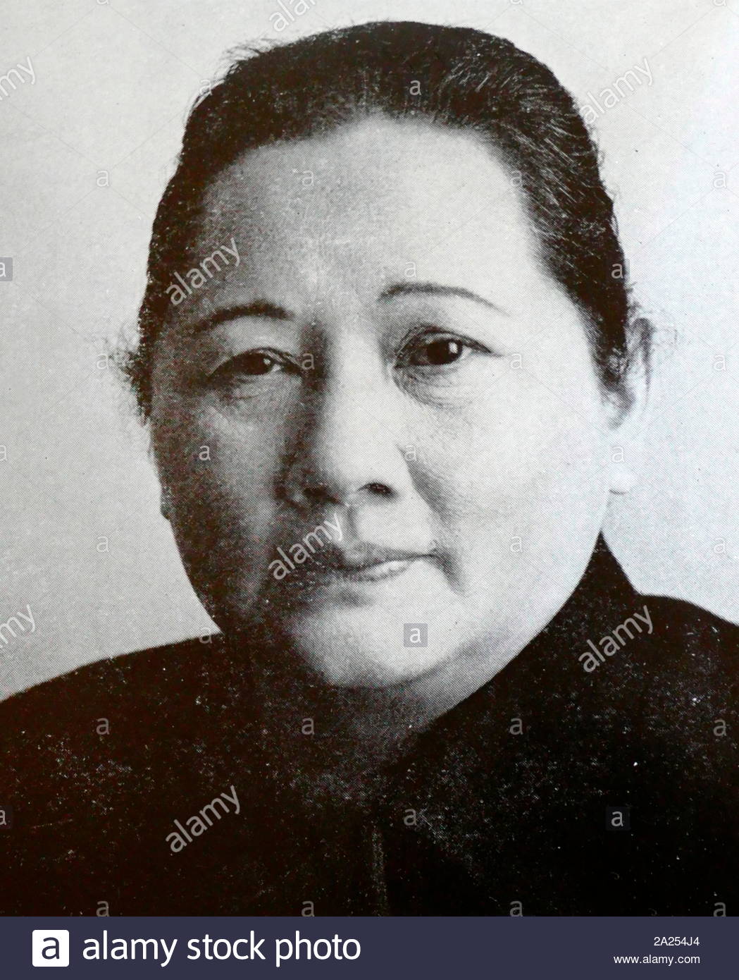 Soong Ching-ling (1893 - 1981), cinese stateswoman. Come la seconda moglie di Sun Yat-sen, uno dei leader della rivoluzione del 1911 che ha istituito la Repubblica di Cina, lei era spesso indicato come Madame Sun Yat-sen. Foto Stock