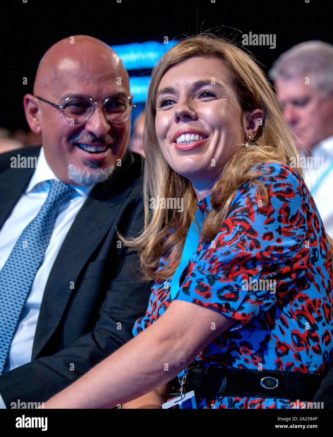 Carrie Symonds al Partito Conservatore conferenza autunnale Foto Stock