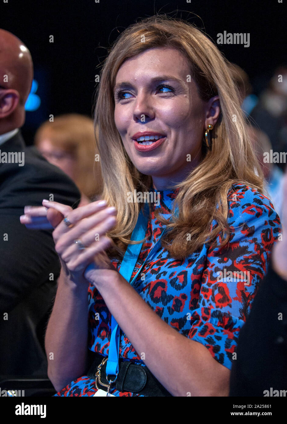 Carrie Symonds al Partito Conservatore conferenza autunnale Foto Stock