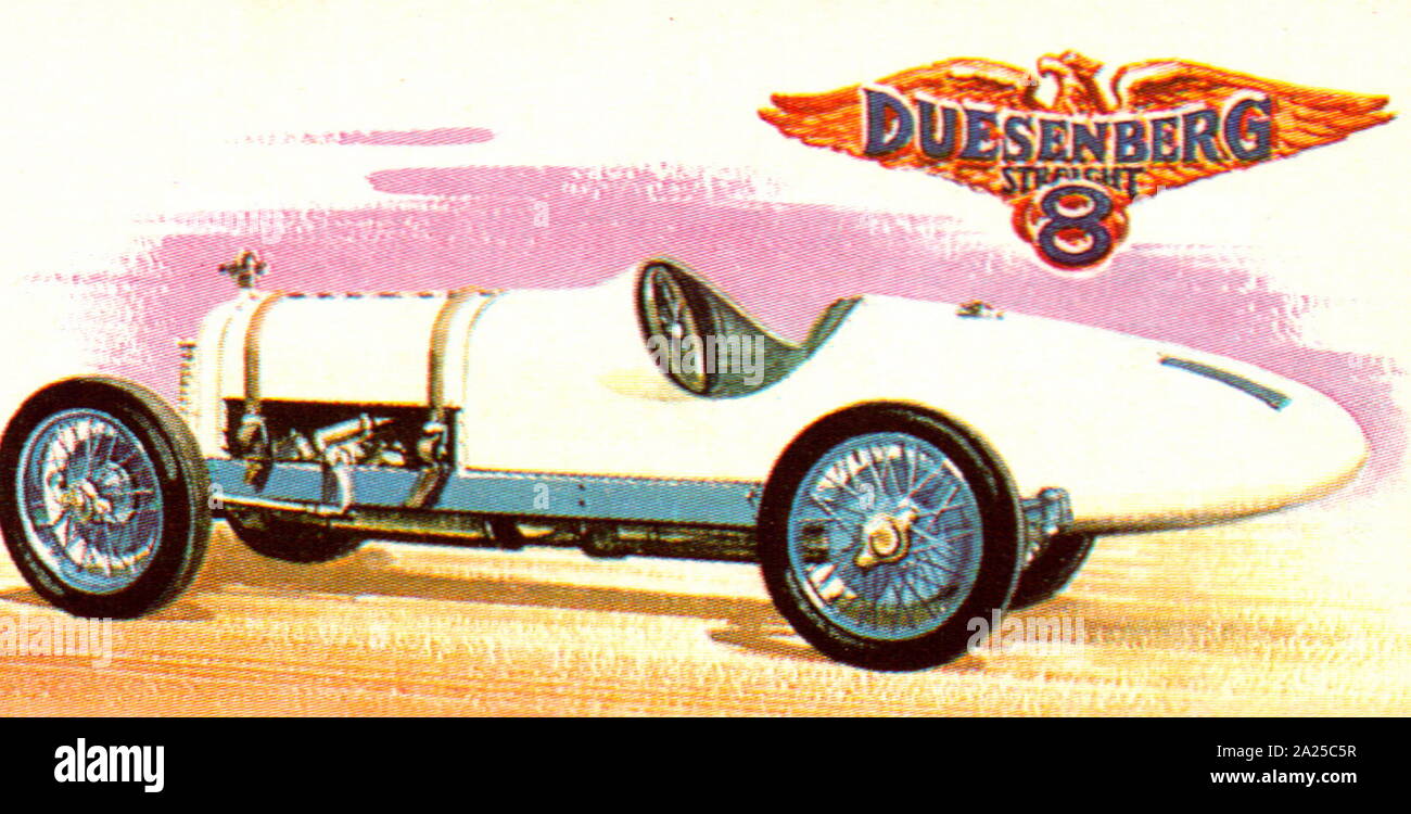 1921 Duesenberg Grand Prix Car 3 litri. Stati Uniti d'America Foto Stock