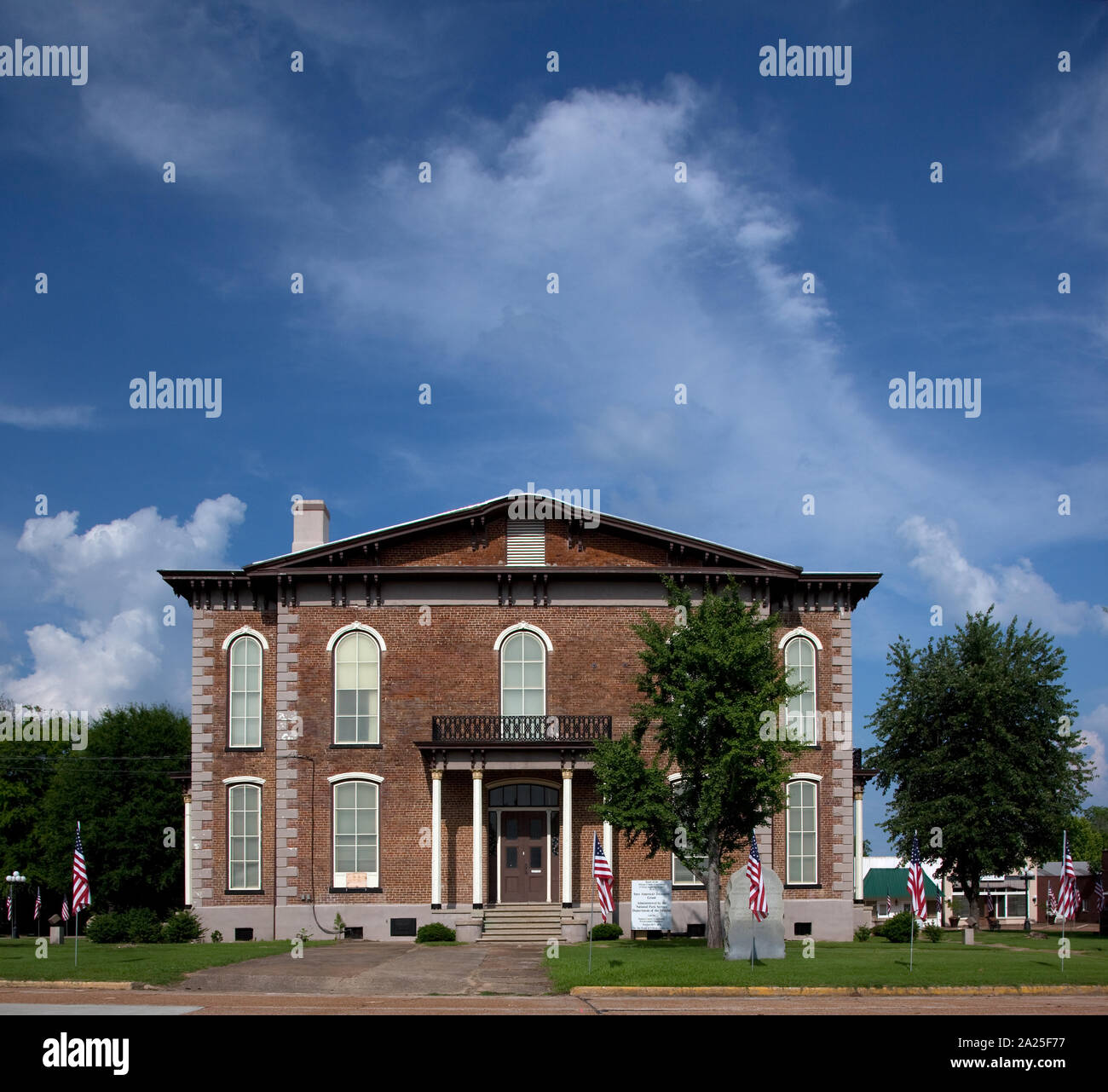 Pickens County Courthouse, Carrollton, Alabama Foto Stock