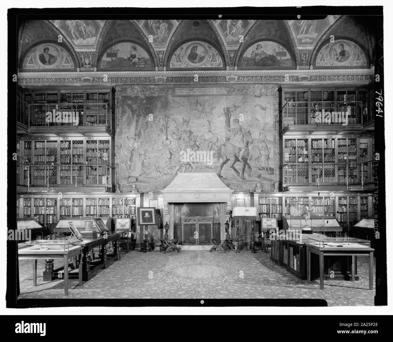 Pierpont Morgan Library, E. 36th St., New York City. Foto Stock