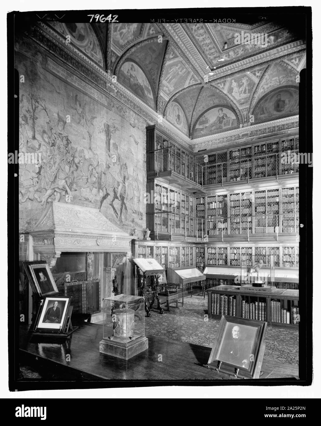 Pierpont Morgan Library, E. 36th St., New York City. Foto Stock