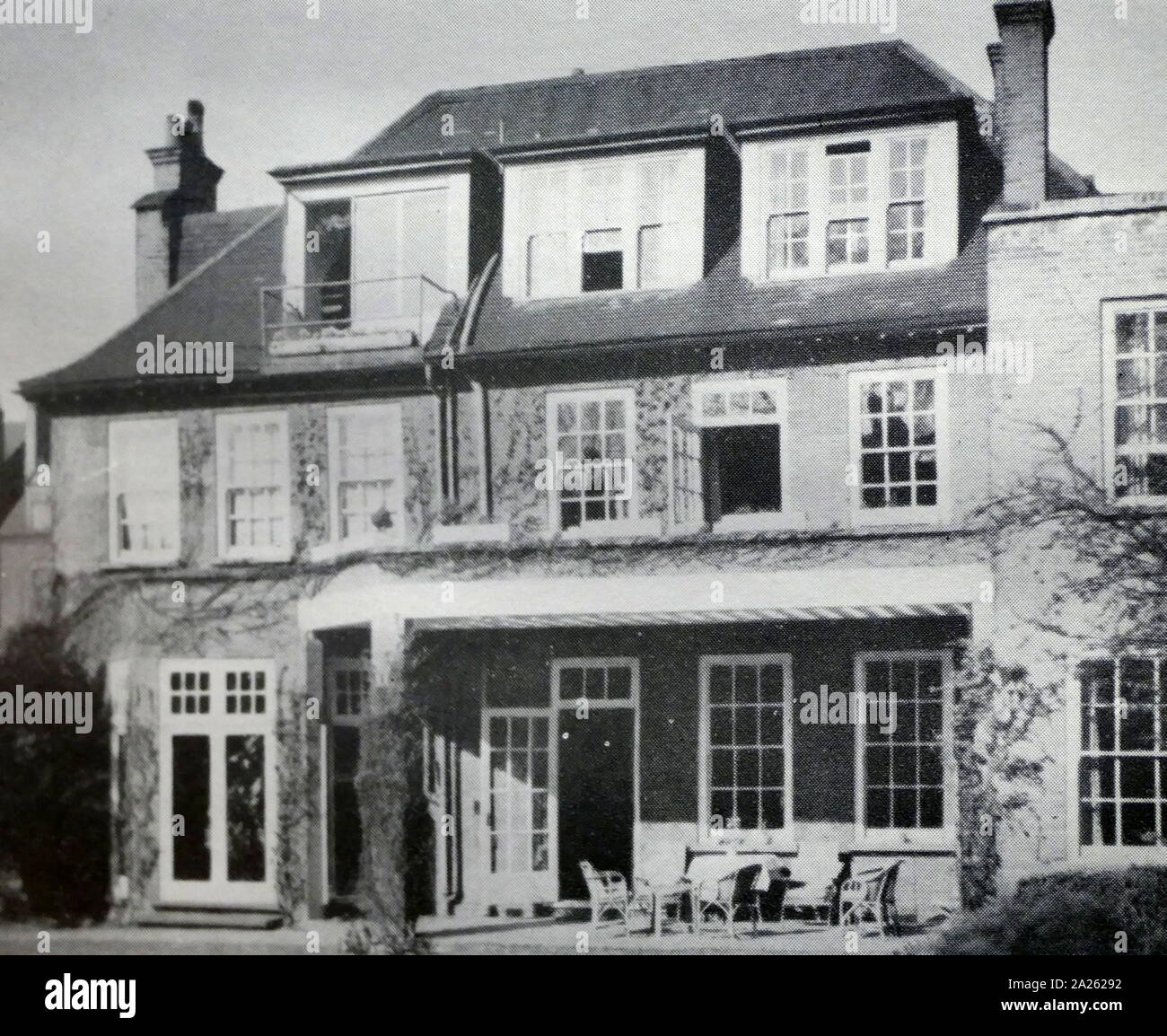 Freud l'ultima casa a Londra. Sigmund Freud, visse al 20 di Maresfield Gardens, Londra, durante l'ultimo anno della sua vita. Nel 1938, dopo la fuga Nazi annessione dell Austria Foto Stock