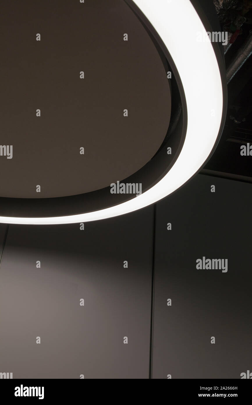 Illuminazione moderna progettazione, Foto Stock