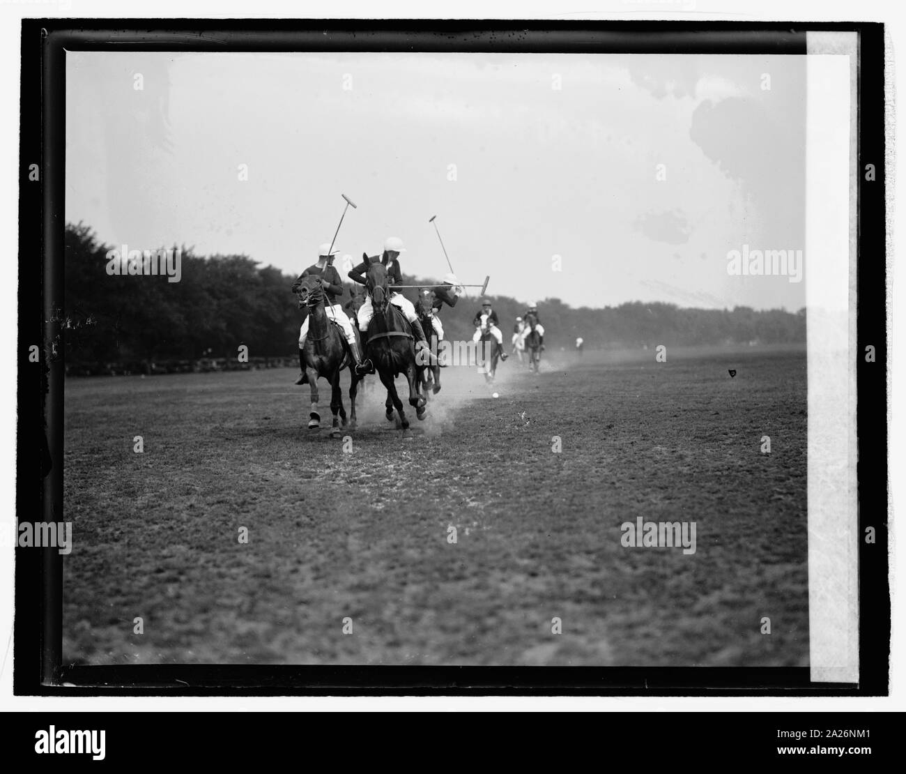 Polo gioco tra 6 & Campo xvi artiglieria, 5/27/26 Foto Stock