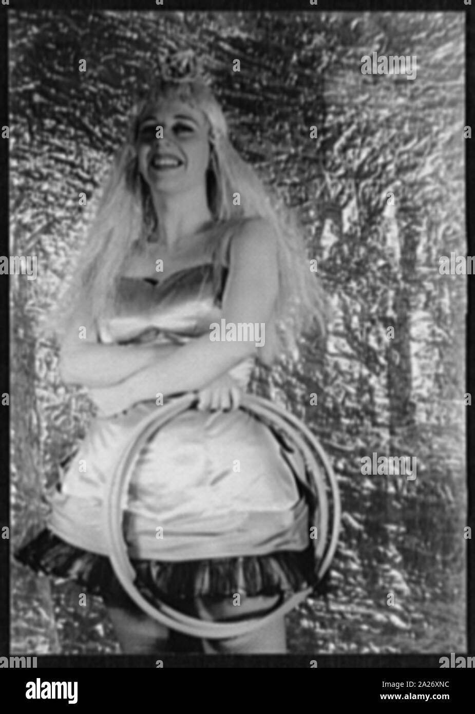 Ritratto di Agnes De Mille, come Venere nella sentenza di Parigi Foto Stock