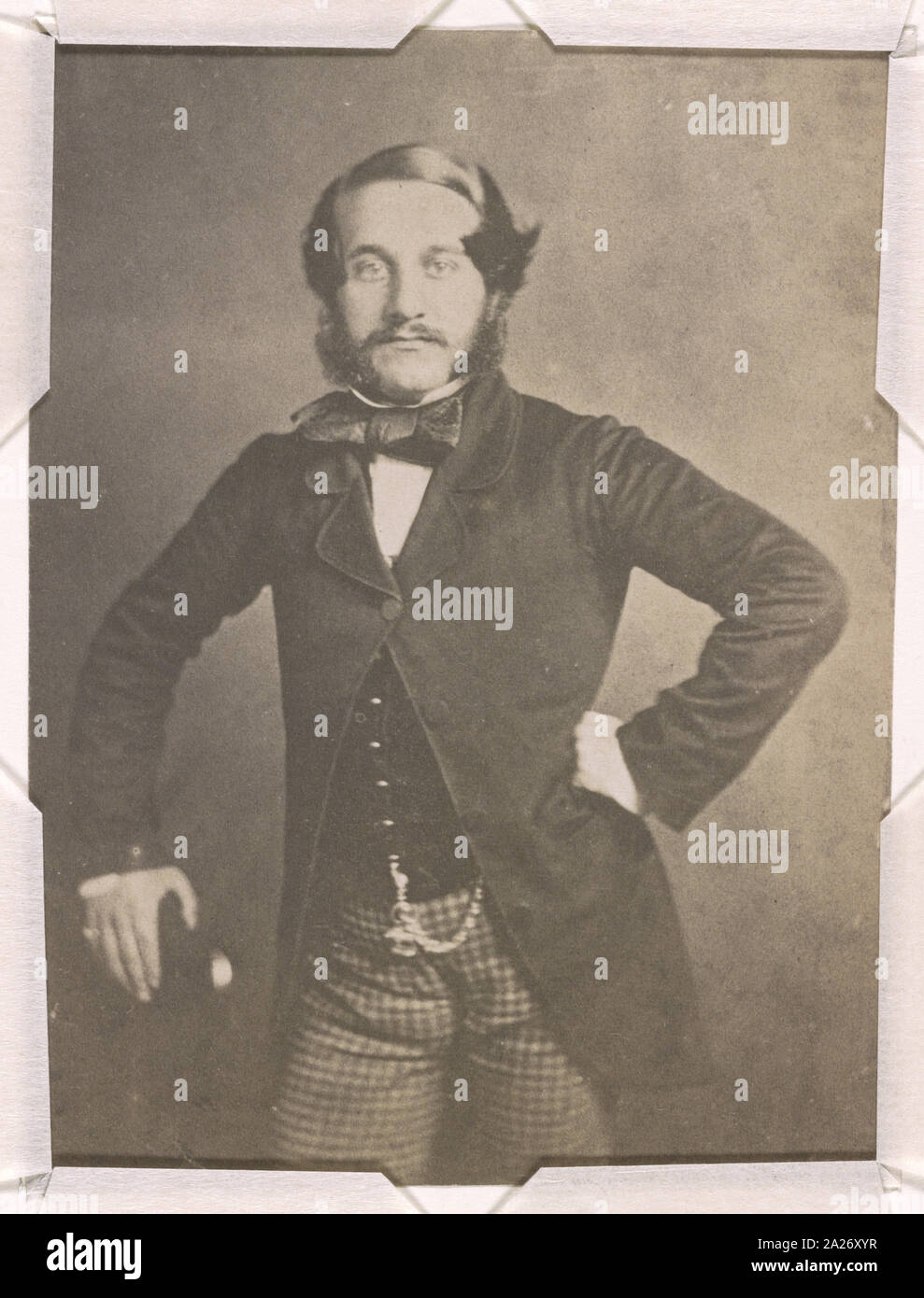 Ritratto di Alfred Jones, incisore Foto Stock