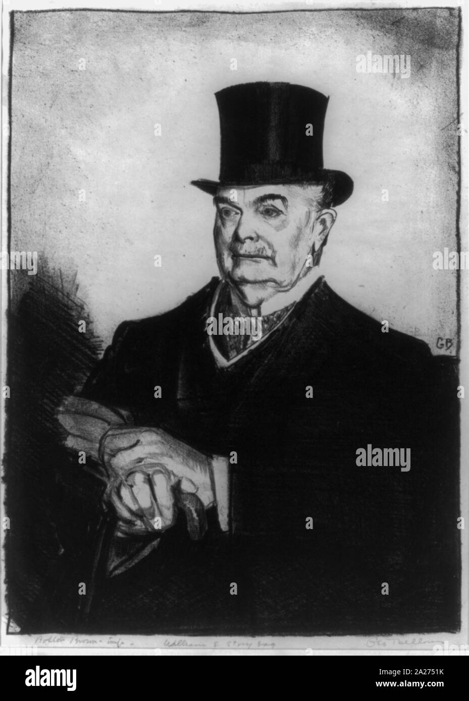 Ritratto di William E. Storia Foto Stock