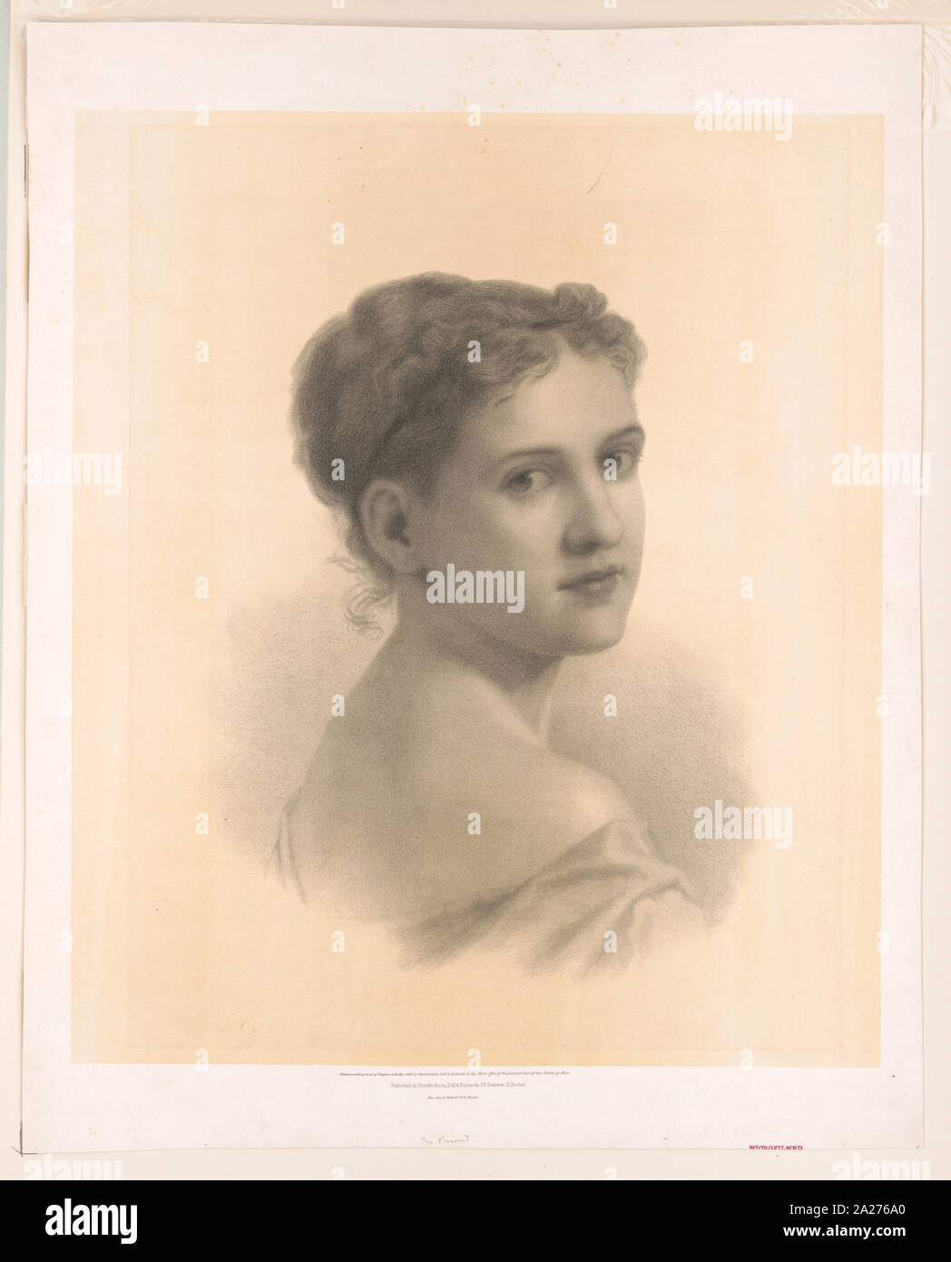 Ritratto di donna Foto Stock