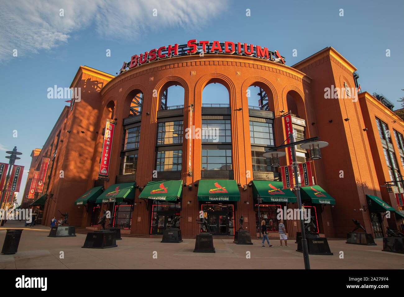 Il Busch Stadium Foto Stock