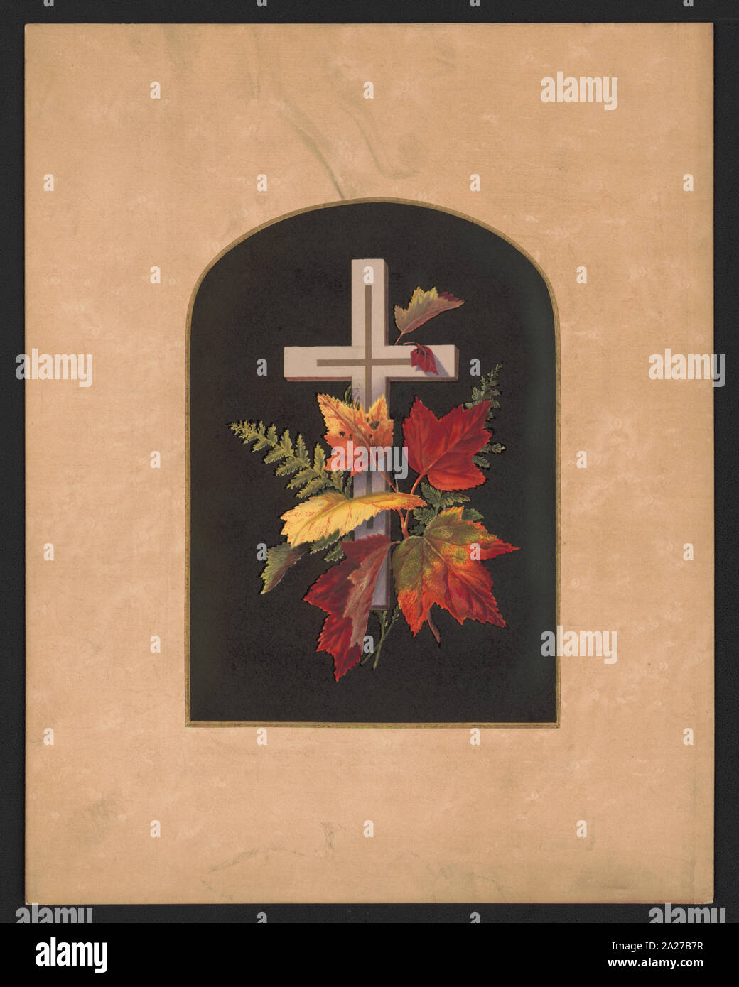 Prang's attraversa in stuoie, no. 13 / dopo la sig.ra O.E. Whitney. Foto Stock