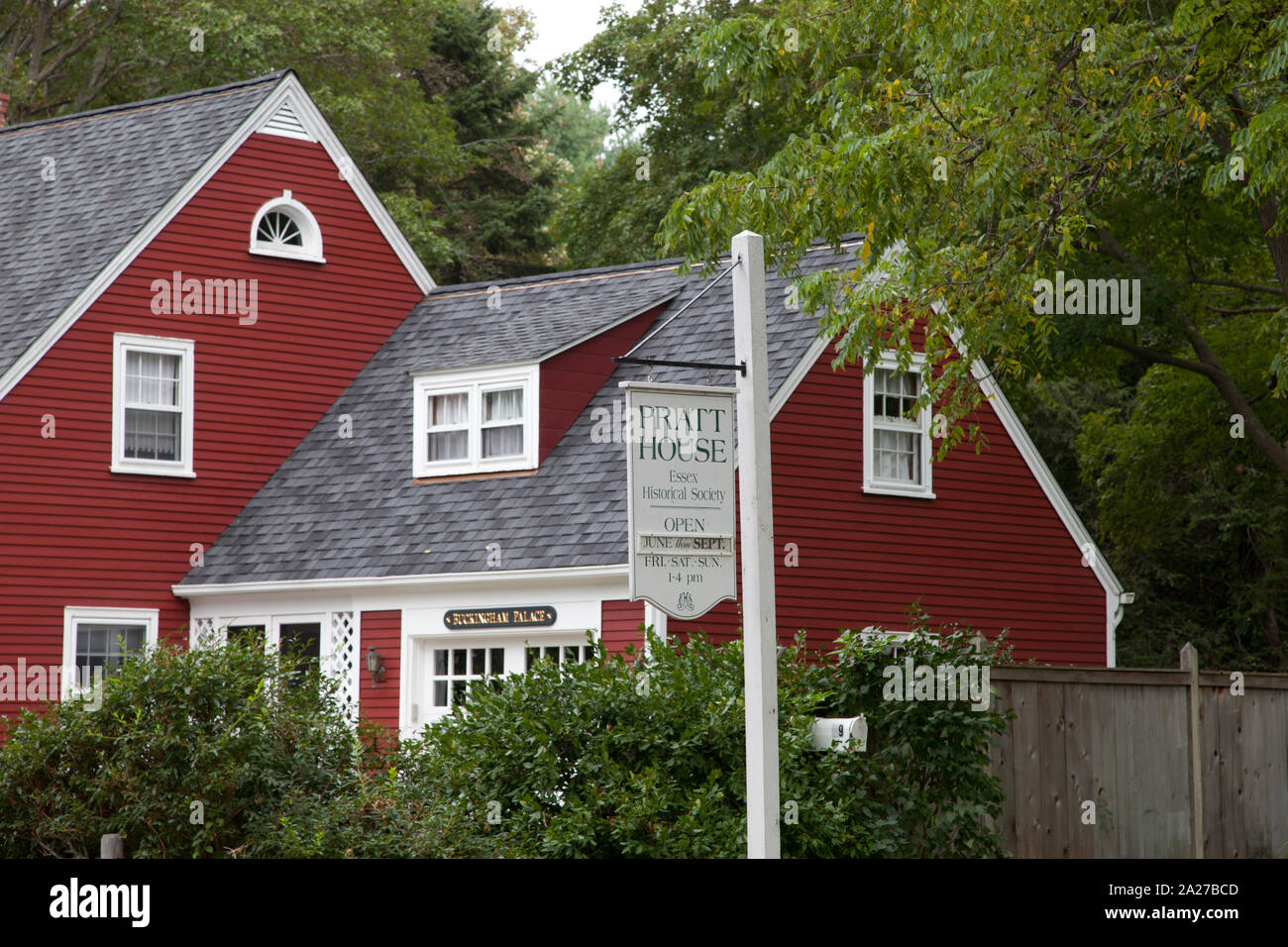 Pratt House, Essex Historical Society, Connecticut Foto Stock