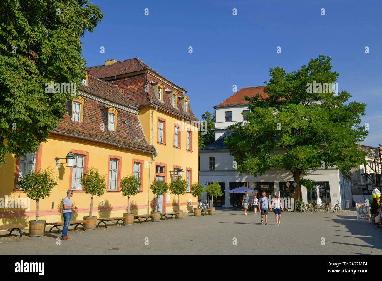 Wittumspalais, Am Palais, Weimar, Thüringen, Deutschland Foto Stock