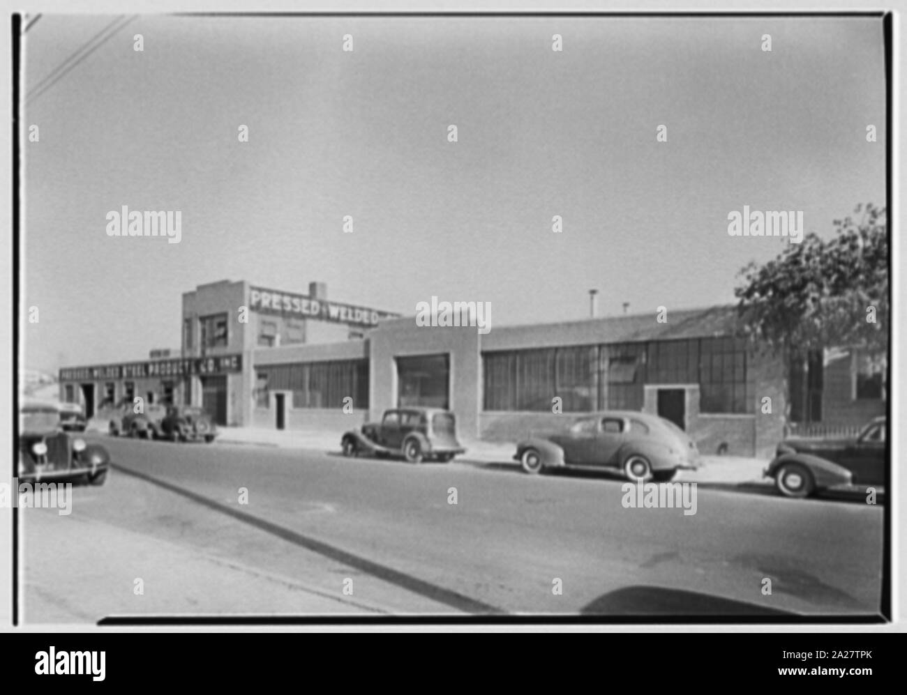 Premuto & saldate di acciaio prodotti Co., 38-61 Xi San, Long Island City. Foto Stock