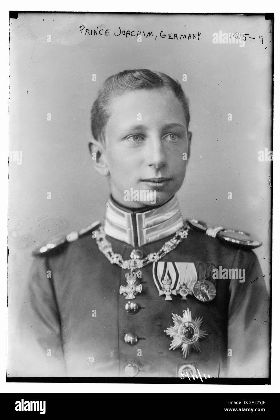 Il principe Joachim, Germania Foto Stock