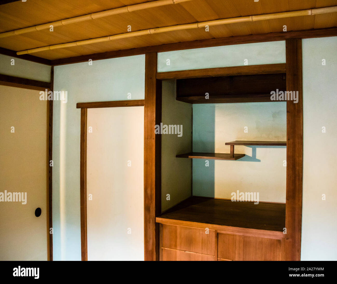 Architettura Giapponese e design del Tokaido Inn Foto Stock